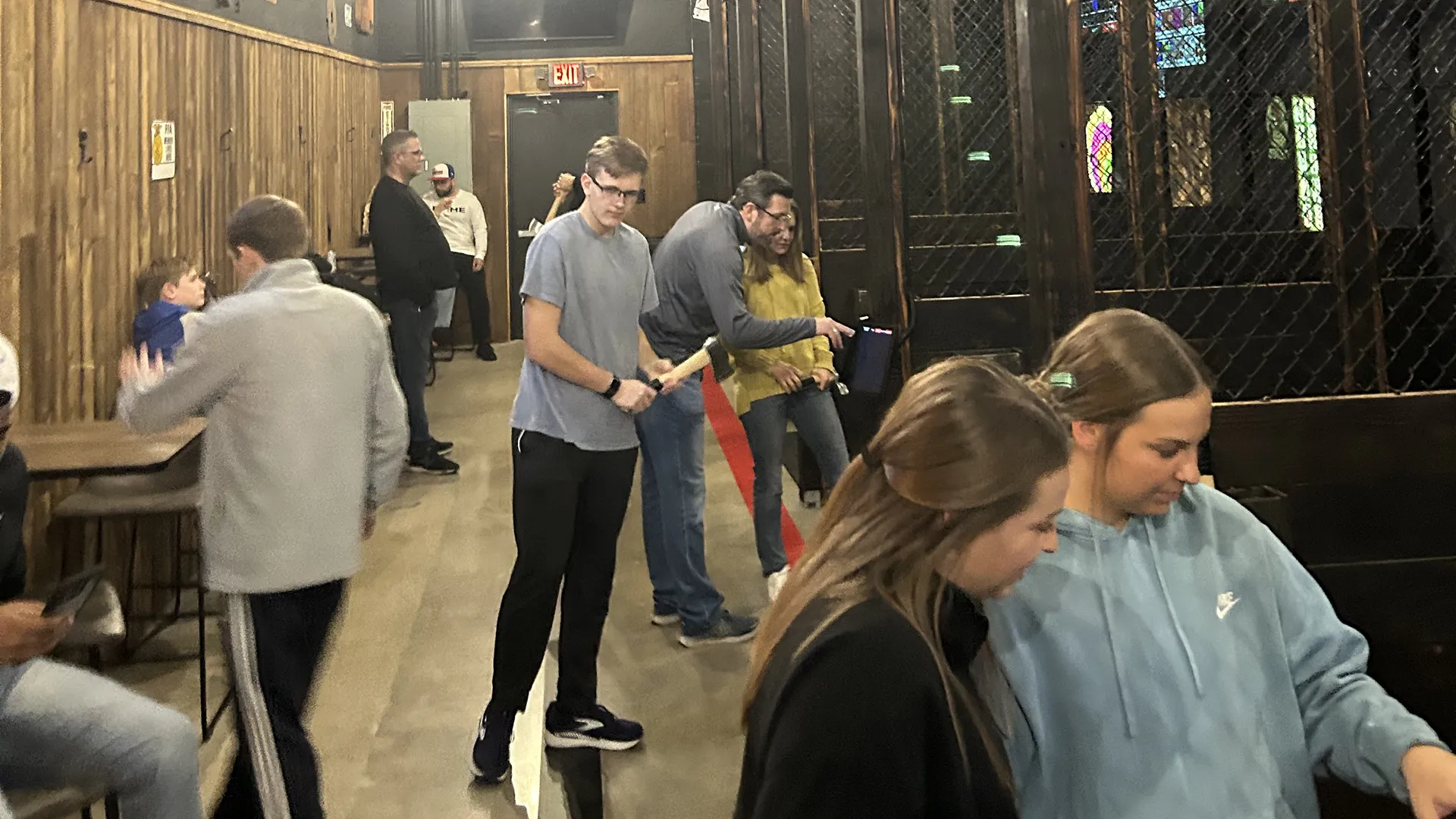 team building events at Axe-Mania